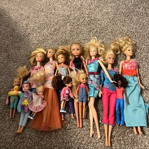 A bundle of Barbie’s